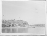 Bnk foto Fotografie pe Dunare - zona Orsova Tekija - cca 1965, Alb-Negru, Romania de la 1950, Cladiri