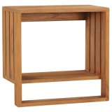 Cumpara ieftin Suport prosoape de perete, 35 x 20 x 35 cm, lemn masiv de tec