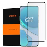 Folie Protectie Ecran Mocolo pentru OnePlus 8T, Sticla securizata, Full Face, 0.3mm, 9H, 3D, Neagra