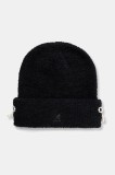 Kangol căciulă PEARL BEANIE culoarea negru, K3794.BK001