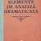ELEMENTE DE ANALIZA GRAMATICALA - G. G. NEAMTU
