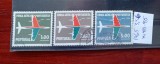 TS21 - Timbre serie Portugal - Protugalia - 1965 Mi993-995, Stampilat