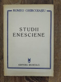 DD- STUDII ENESCIENE, ROMEO GHIRCOIASIU, Editura Muzicala 1981, 127 pag