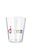 Cumpara ieftin Set 6 pahare sticla multicolora Dream &Oslash;9x10,5h