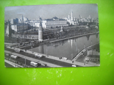 HOPCT 51834 KREMLIN IN 1957 MOSCOVA RUSIA-NECIRCULATA foto