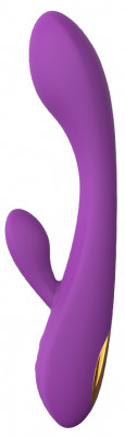 Vibrator Rabbit Boom Silicon USB 21.2 cm Mov Guilty Toys foto