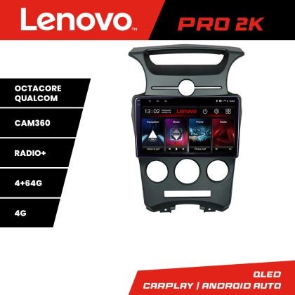 Navigatie Kia Carens 2006-2012 clima automata Android radio gps internet 8 core QLED 2K 4+64 360 Lenovo CarStore Technology