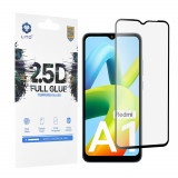 Cumpara ieftin Folie pentru Xiaomi Redmi A1 / A1+ / A2 / A2+, Lito 2.5D FullGlue Glass, Black