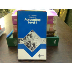 Accounting. Level 2 - A.D. Thomas (contabilitate, nivelul 2)