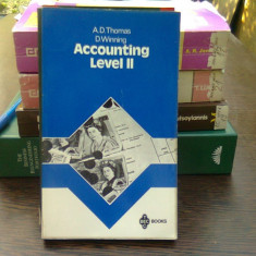 Accounting. Level 2 - A.D. Thomas (contabilitate, nivelul 2)