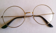 Ochelari CERC rotunzi Harry Potter Ozzy, Lennon lentile transparente foto