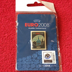 Insigna fotbal - UEFA EURO 2008 Austria-Elvetia