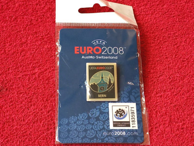 Insigna fotbal - UEFA EURO 2008 Austria-Elvetia foto