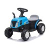 Tractor Electric Copii cu Pedale Albastru, 12V, +3 Ani, 30kg, Muzica MP3, Jucarie de Gradina, Baieti