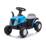 Tractor cu pedala electrica pentru copii - Albastru