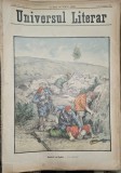 Revista Universul Literar nr.3/1898 pe coperta luptele din India