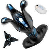 Vibrator Tension Shock Flapping Negru