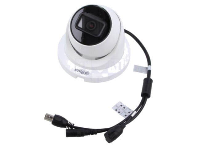 Cameră CCTV IP DAHUA HAC-HDW2501TMQ-A-0280B-S2 Alb-Negru, IP67, -40&divide;60&deg;C, &Oslash;121,9x99,1mm