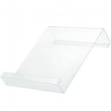Cumpara ieftin Suport din acril transparent pentru tablete, carti, reviste, carte de bucate, util pe banda de alergare, birou, bucatarie, baie sau living, 27.9 x 22.