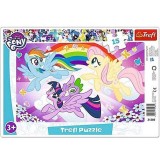 Puzzle Trefl My Little Pony: Aventura curcubeu 15 piese