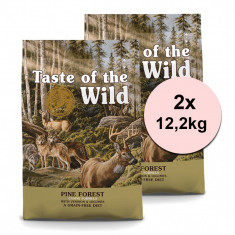 TASTE OF THE WILD Pine Forest 2 x 12,2 kg