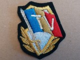 Emblema ecuson m&acirc;necă divizia Tudor Vladimirescu