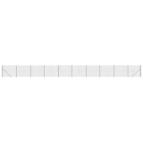 Cumpara ieftin Gard plasa de sarma cu bordura, antracit, 1,4x25 m