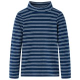 Tricou cu m&acirc;neci lungi pentru copii, bleumarin, 116