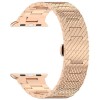 Curea pentru Apple Watch 1/2/3/4/5/6/7/8/9/SE/SE 2 (38/40/41mm) - Techsuit Watchband (W052) - Rose&nbsp;Gold