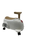 Masinuta premergator fara pedale, Kinderauto BabyCar, alb