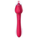 Vibrator Flower Experience Rosu