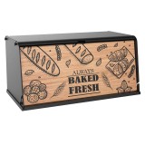 Cutie pentru paine 2 in 1 Baked Fresh Sinbo New, 40.5 x 21 x 19 cm, inchidere tip tocator, General