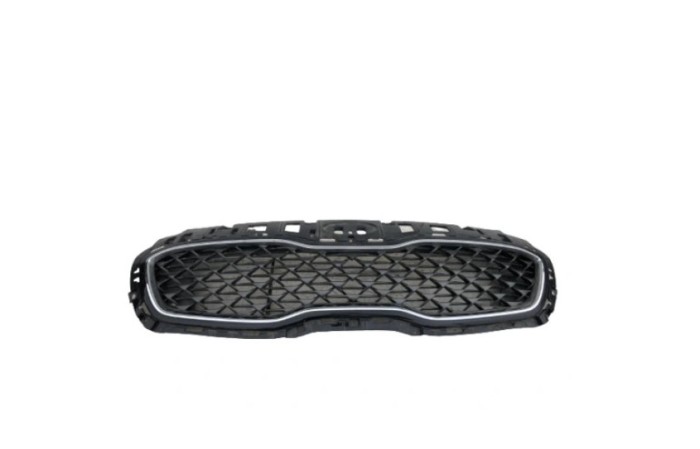 Grila radiator Kia Sportage (Ql), 2019-12.2021, model: GT, montare fata, negru; cu laminat cromate, RapidAuto