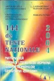 144 de teste nationale 2004 Editura Taida Artur Balauca Carti Elevi Lectura Obligatorie