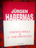 Constiinta morala si actiune comunicativa - Jurgen Habermas 182pagini