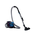 Aspirator fara sac Philips, 650 W, tub metal, 1.5 l, raza actiune 9 m, filtru anti-alergic, Mov