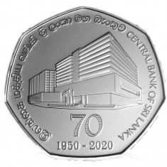 Sri Lanka 20 Rupees 2020 - (70th Anniversary of the Central Bank) KM-226 UNC !!!