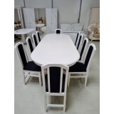 SET MARCO 28 MASA 160/280 CM + 10 SCAUNE personalizabil pe culori