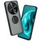 Husa Huawei nova 12i Techsuit Glinth cu inel suport stand magnetic, negru