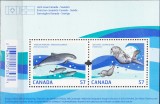 CANADA 2010 FAUNA MAMIFERE MARINE EMISIUNE COMUNA CU SUEDIA, Nestampilat