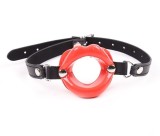 Gag Ohmama Fetish - Red Lip Gag With Strap