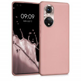 Husa pentru Honor 50 Pro, Silicon, Rose Gold, 55786.31, Roz, Carcasa