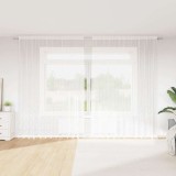 Cumpara ieftin Perdele cu perdele Alb 300 x 280 cm Poliester