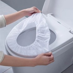 Set de 20 huse pentru scaune de toaleta de unica folosin?a igienice premium foto