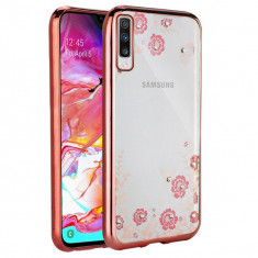 Husa Fashion 4 Samsung Galaxy A40 Flowers foto