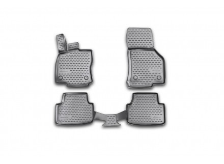 Set 4 covorase auto din cauciuc pentru SKODA Octavia 2013 prezent Set 4 covorase auto din cauciuc pentru SKODA Octavia 2013 prezent