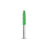KUŽEL-pr. 3,2mm,stopka 3mm, Granulatie Saburr ASPRA - VERDE