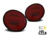 Set de stopuri LED de tuning potrivit pentru VW New Beetle hatchback, cabrio 1998-2005 rosu/&icirc;ntunecat, stanga si dreapta Performance AutoTuning