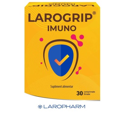 Supliment Alimentar Larogrip Imuno 30 comprimate filmate Laropharm foto