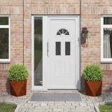 vidaXL Set 2 Jardiniere Ruginii 40x40x40cm Otel Rezistent Intemperii Ghiveci Gradina Terasa Maro